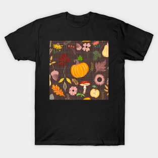 Pumpkin patch pattern T-Shirt
